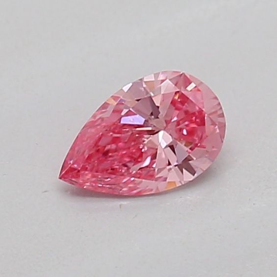 0.15 CT Fancy Vivid Pink PEAR