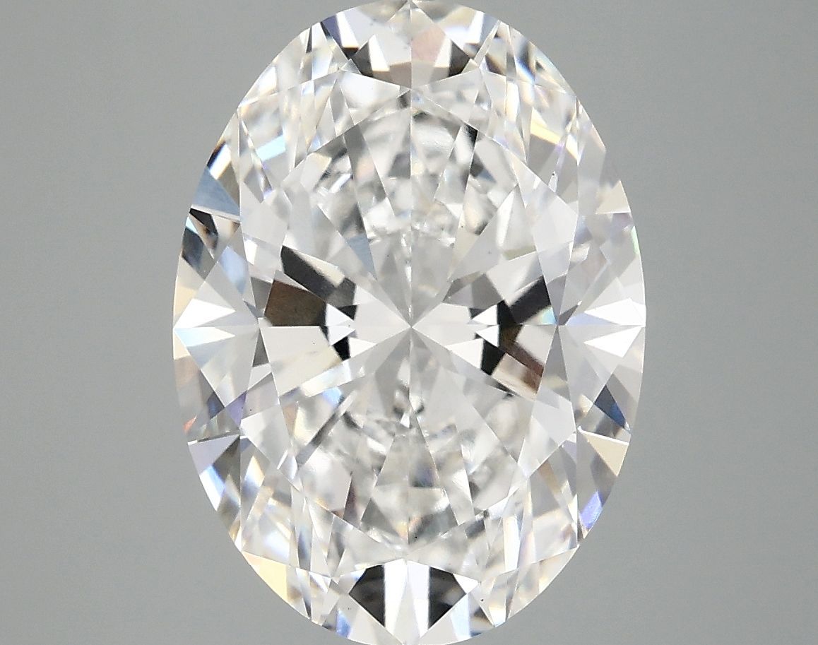 5.01 ct. oval Lab Grown Diamond front image