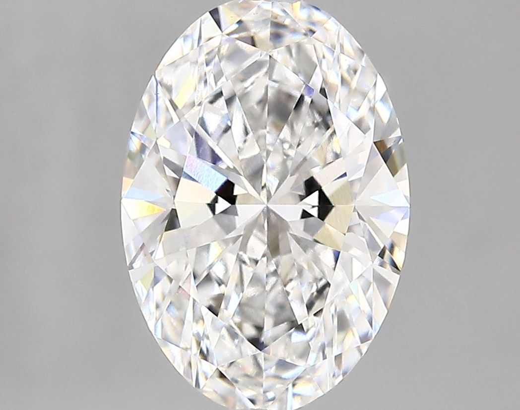 3.02 ct. oval Lab Grown Diamond front image