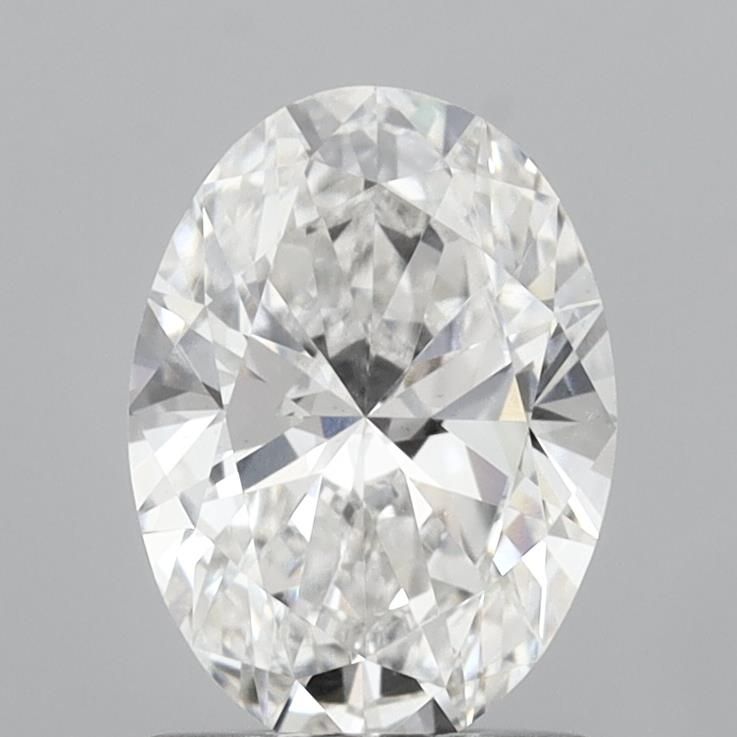 1.12 ct. oval Lab Grown Diamond front image