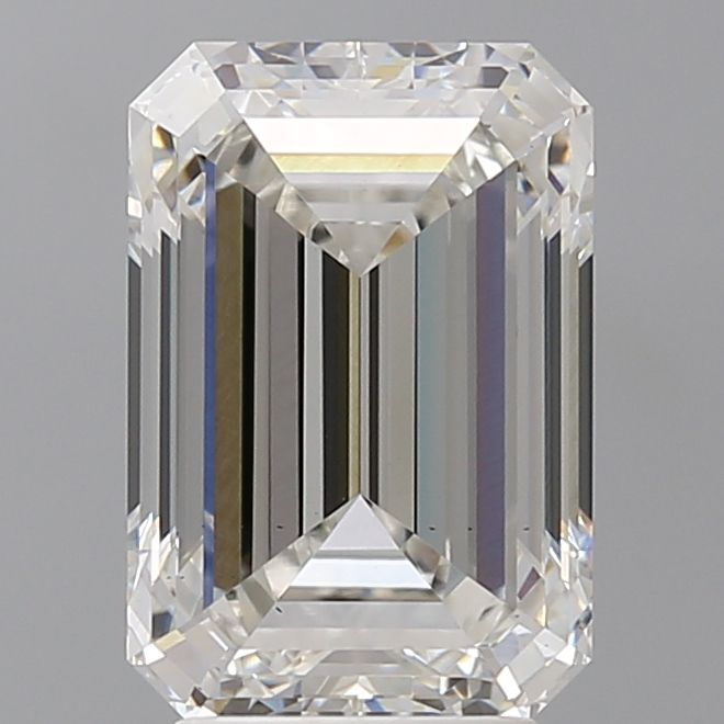 4.06 ct. emerald Lab Grown Diamond front image