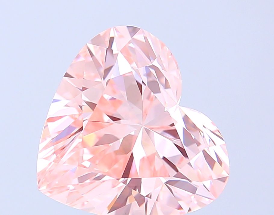 5.06 ct. heart Lab Grown Diamond front image