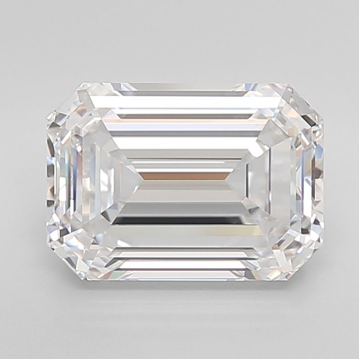 5.37 ct. emerald Lab Grown Diamond front image