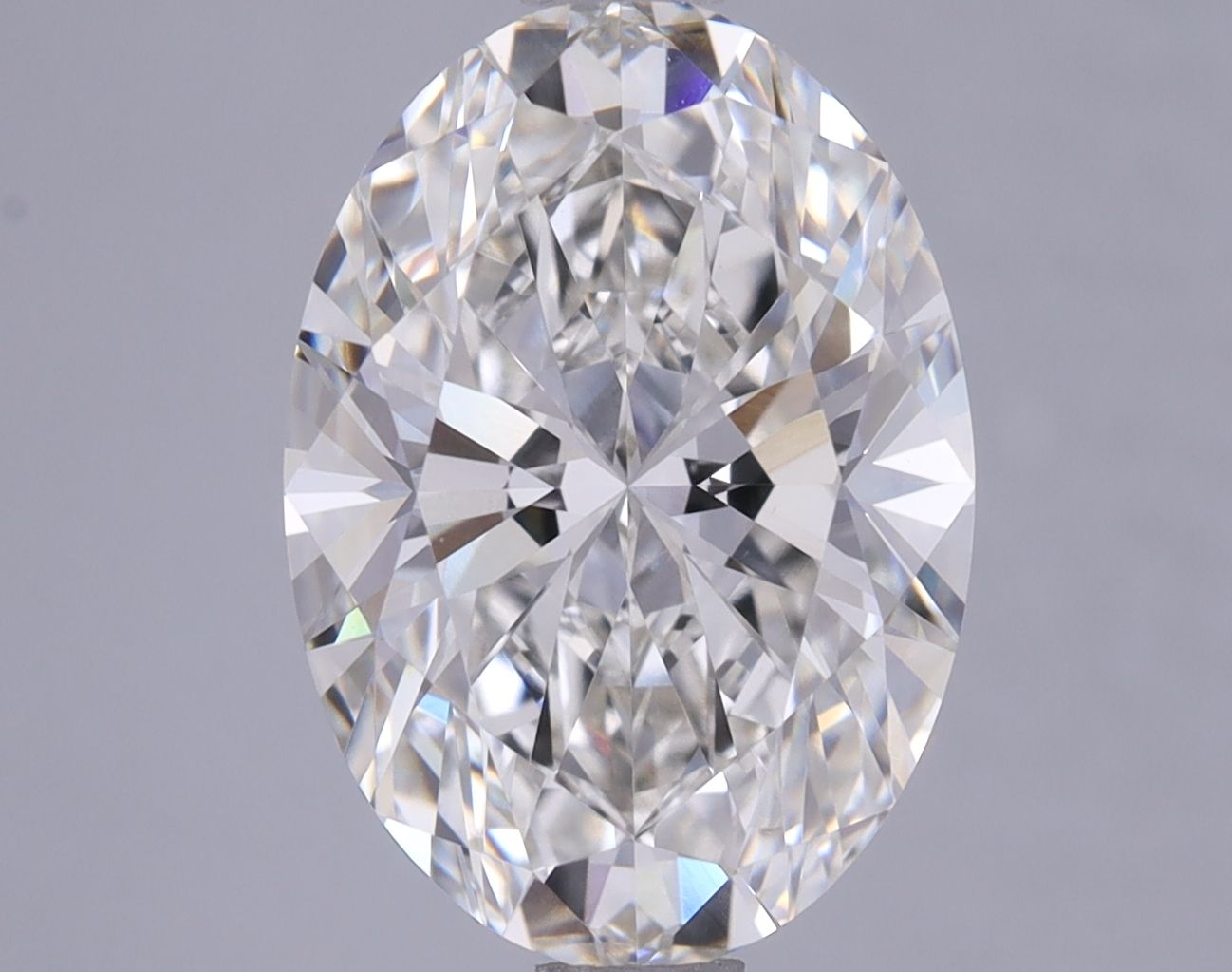 2.78 ct. oval Lab Grown Diamond front image