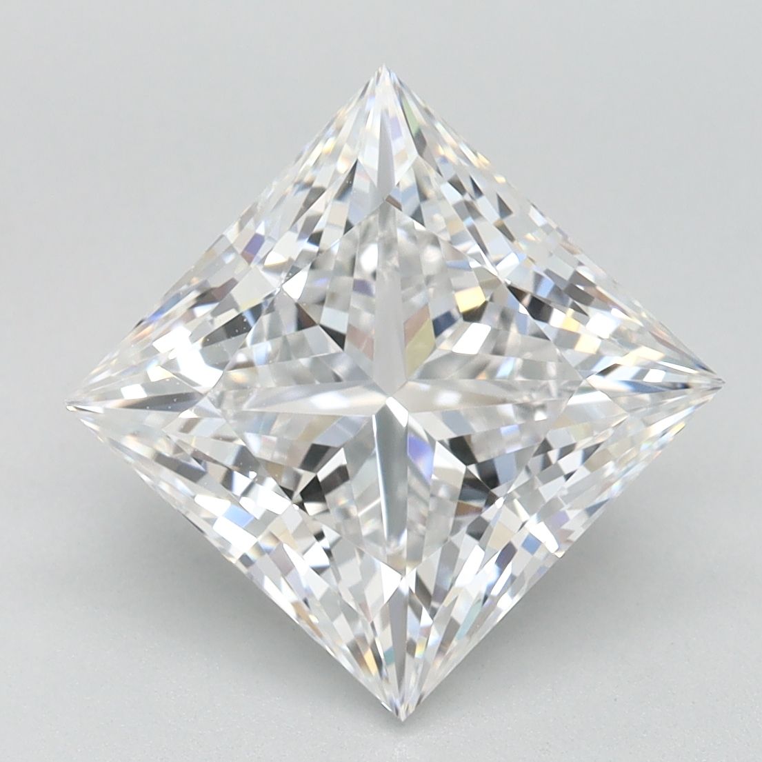 3.12 ct. princess Lab Grown Diamond front image