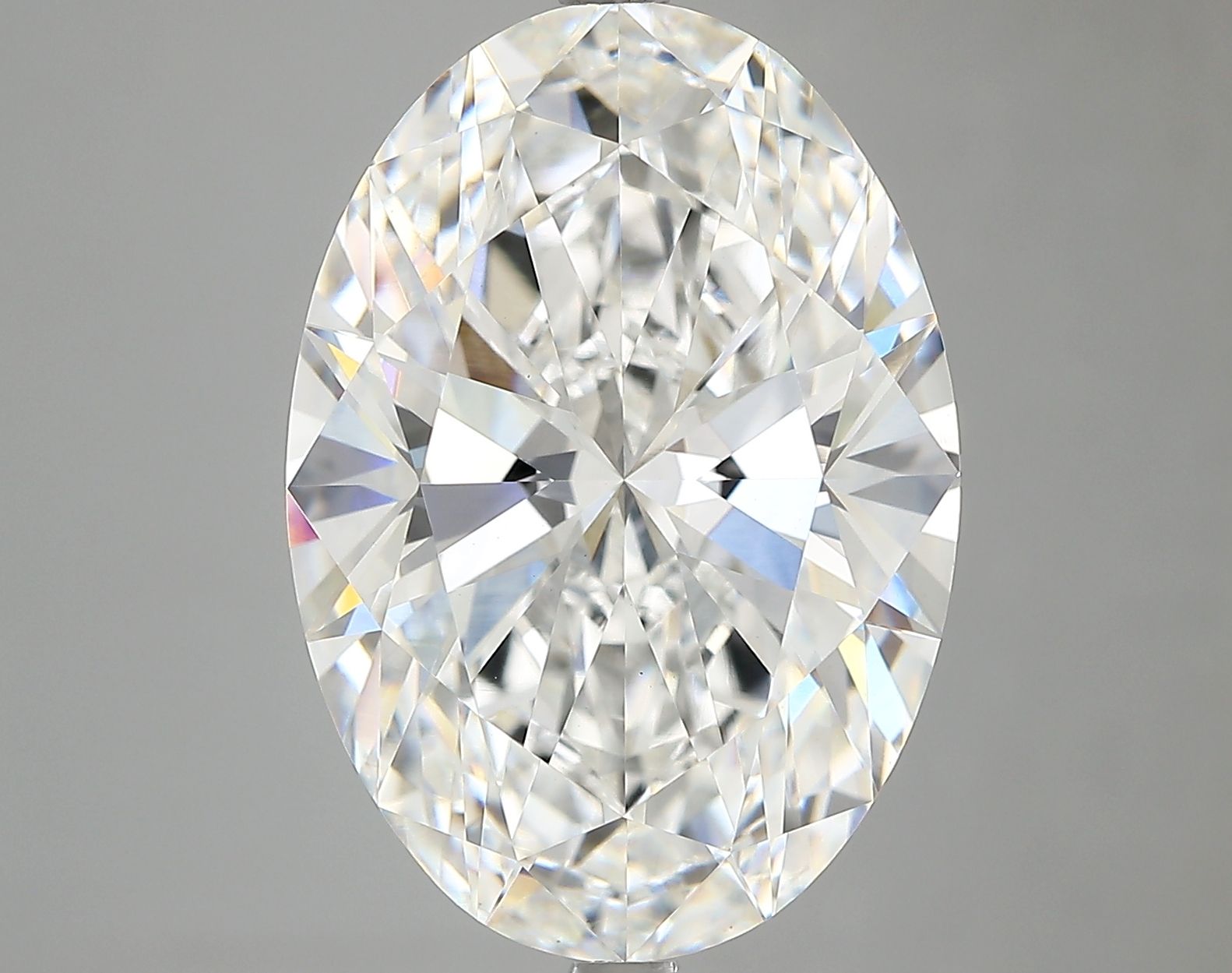 8.05 ct. oval Lab Grown Diamond front image