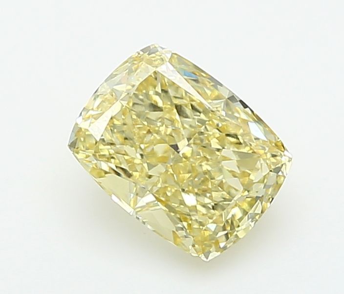 1.75 CT Fancy Yellow CUSHION MODIFIED