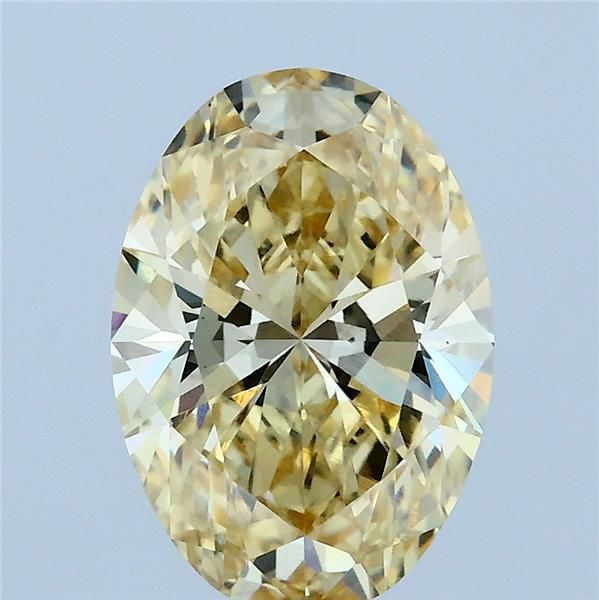 2.09 ct. oval Lab Grown Diamond front image