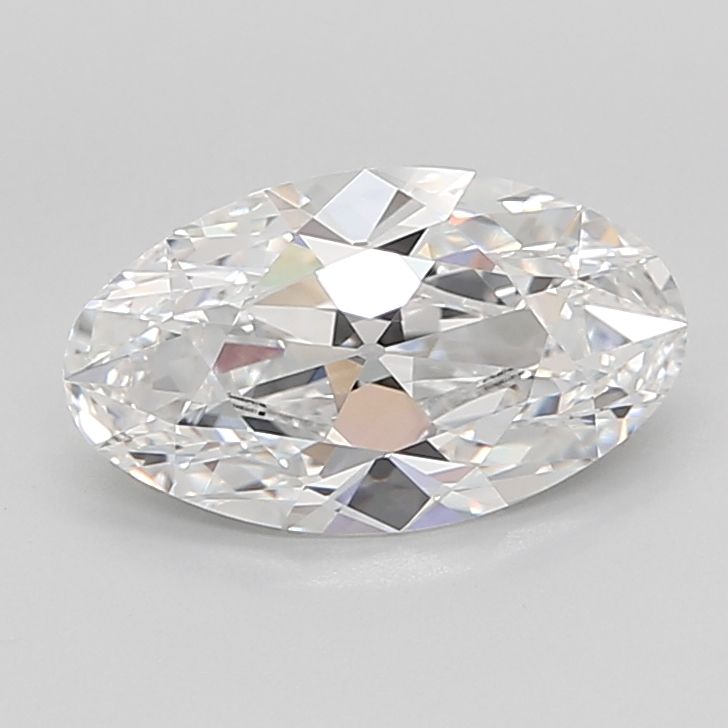 3.42 ct. oval Lab Grown Diamond front image