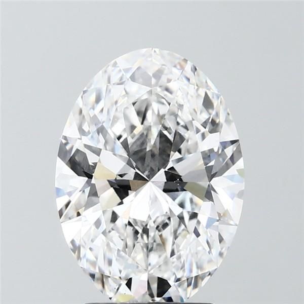 3.06 ct. oval Lab Grown Diamond front image