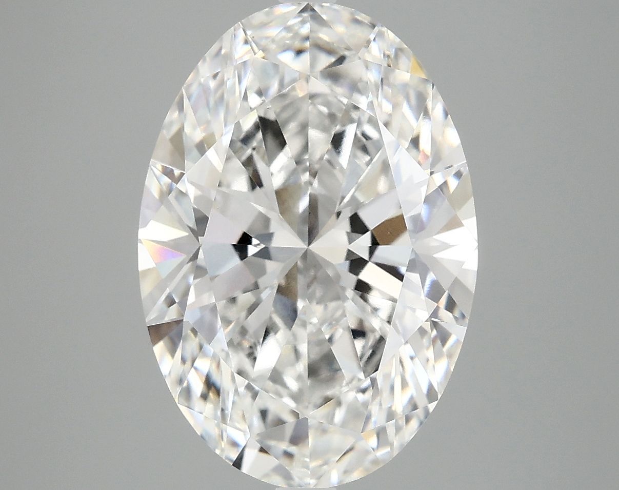 5.09 ct. oval Lab Grown Diamond front image