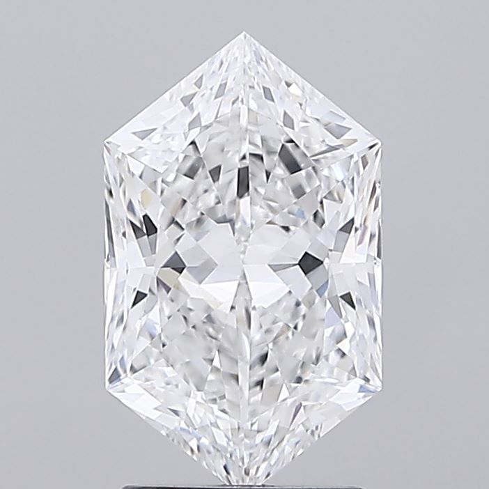 2.08 ct lab-grown Hexagonal Diamond