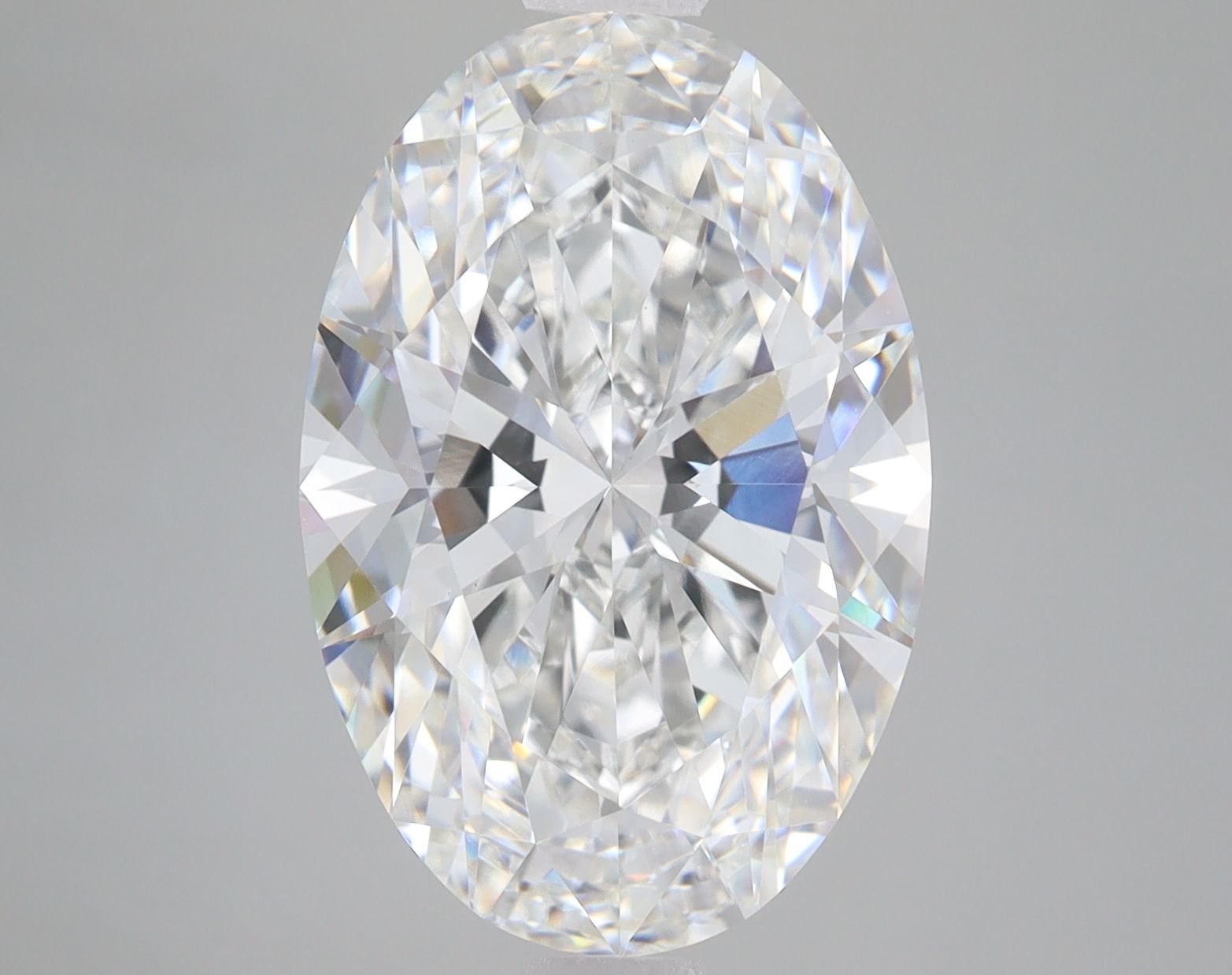 7.05 ct. oval Lab Grown Diamond front image