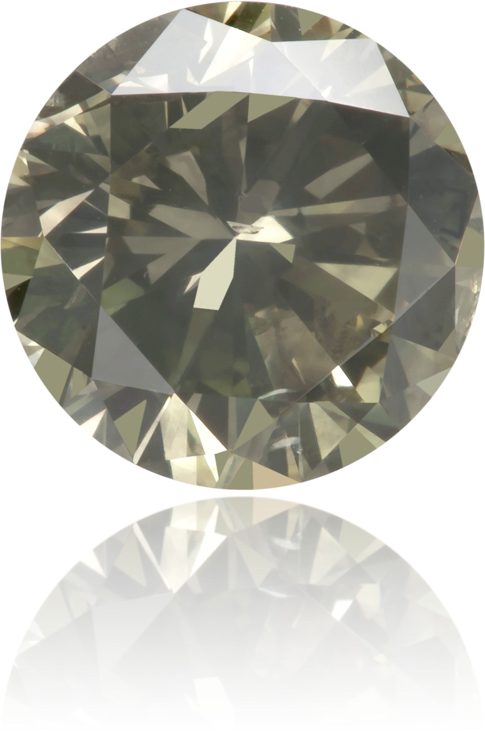 Diament 1.39 ct Fancy Gray/I2