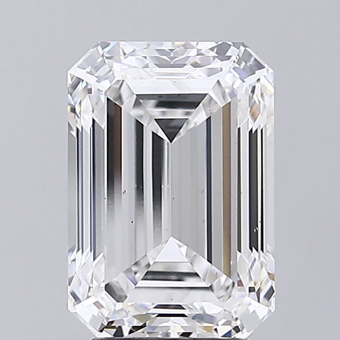 4.01 ct. emerald Lab Grown Diamond front image