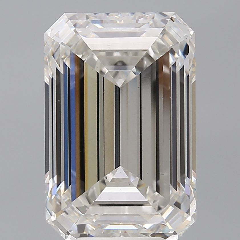 8.10 ct. emerald Lab Grown Diamond front image