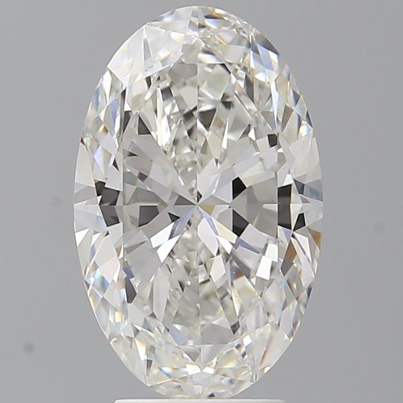 3.96 ct. oval Lab Grown Diamond front image
