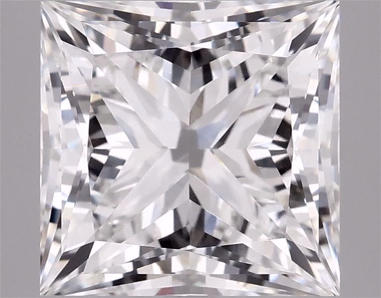 4.03 ct. princess Lab Grown Diamond front image