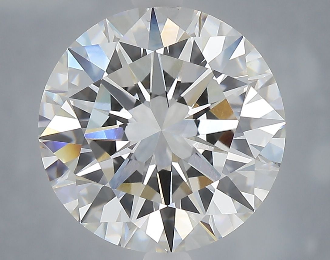 6.01 ct. round Lab Grown Diamond front image