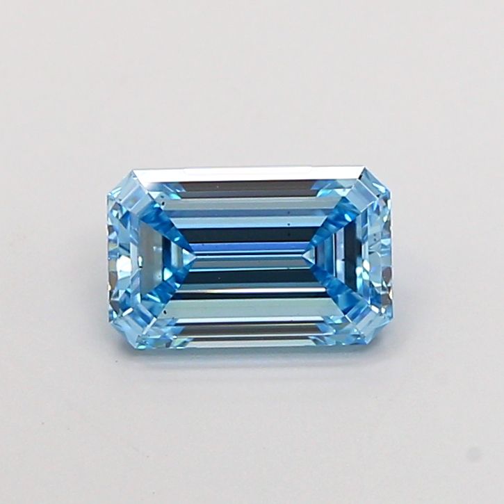 1.54 CT Fancy Vivid Blue EMERALD