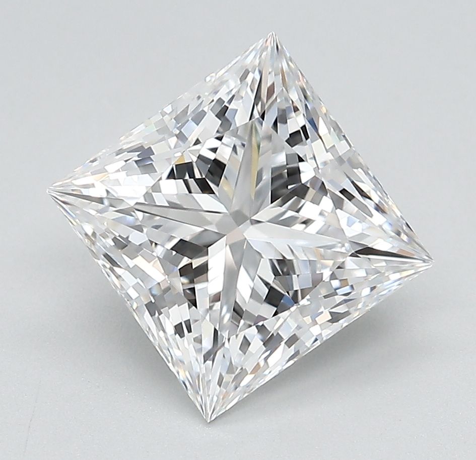 3.01 ct. princess Lab Grown Diamond front image