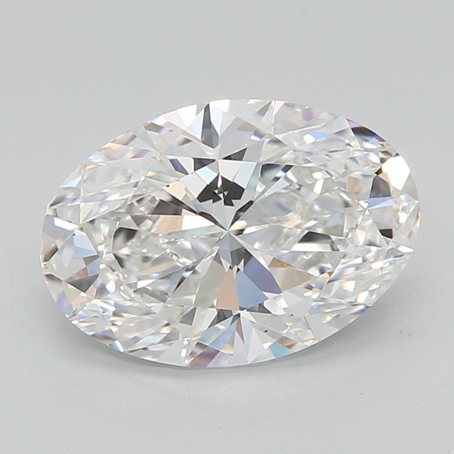 3.02 ct. oval Lab Grown Diamond front image