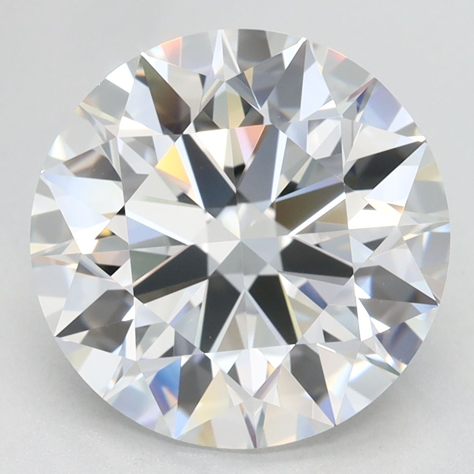 Diamant Rond 4.10 ct - Couleur D - Pureté VVS1