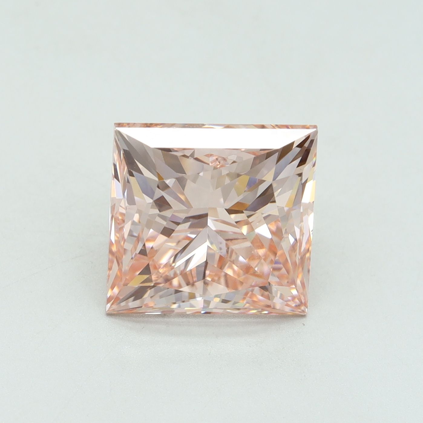 5.02 ct. princess Lab Grown Diamond front image