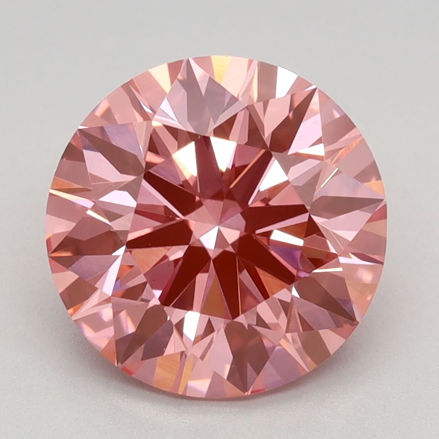 2.59 ct. round Lab Grown Diamond front image