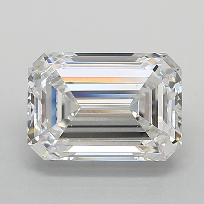 2.60 ct. emerald Lab Grown Diamond front image
