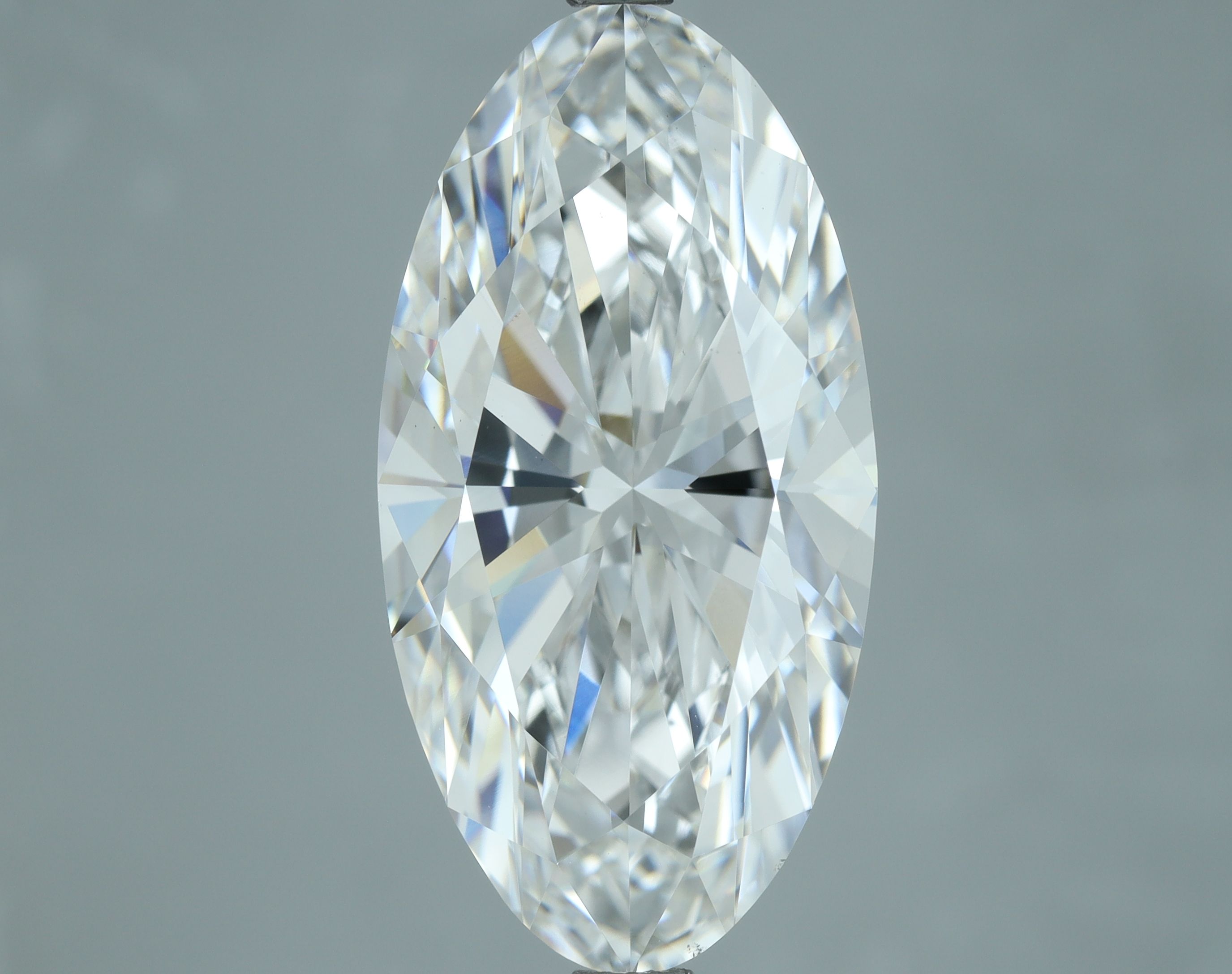 6.02 ct. oval Lab Grown Diamond front image