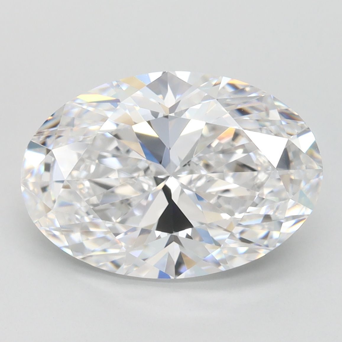 3.34 ct. oval Lab Grown Diamond front image