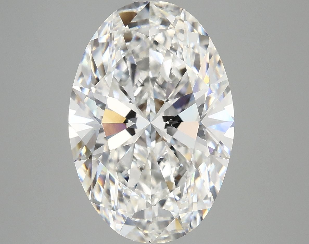 5.01 ct. oval Lab Grown Diamond front image
