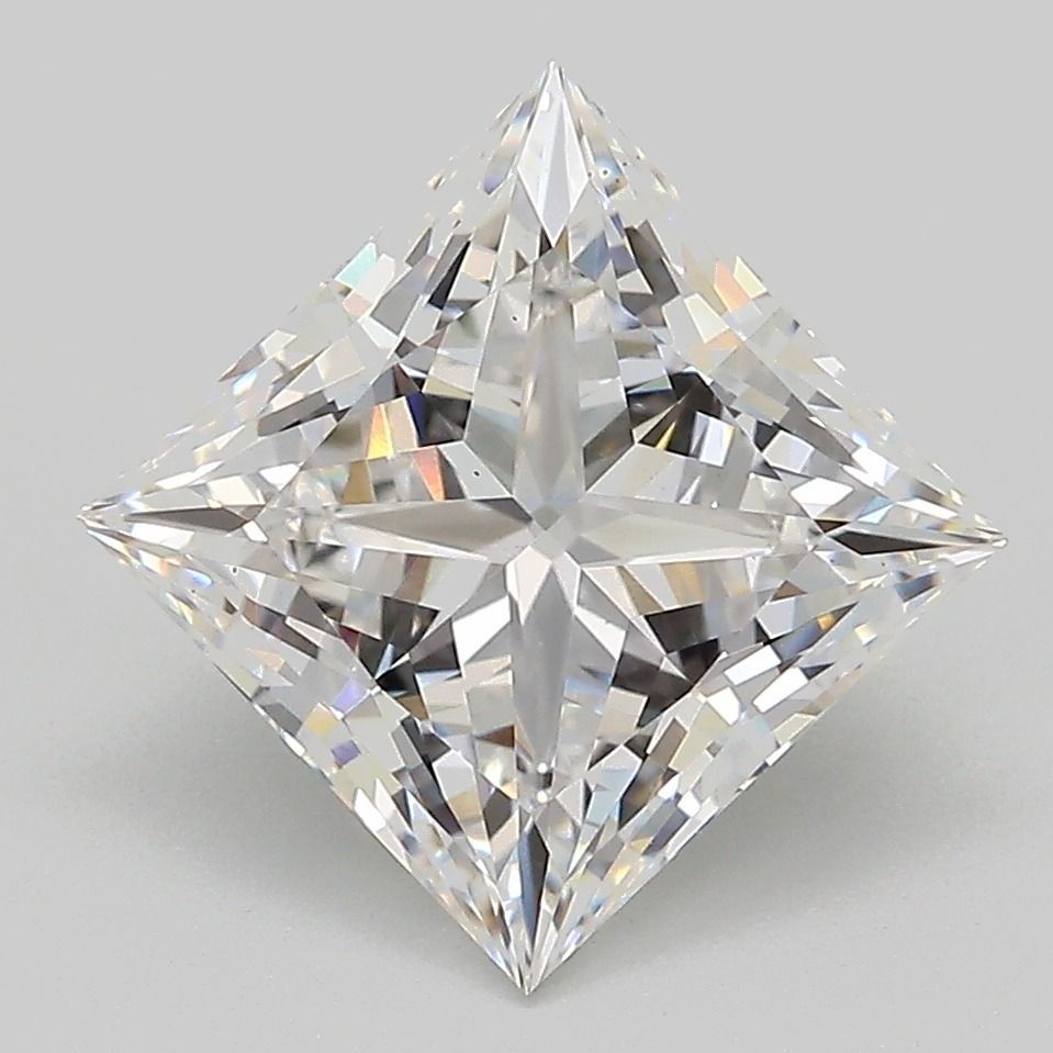 3.59 ct. princess Lab Grown Diamond front image