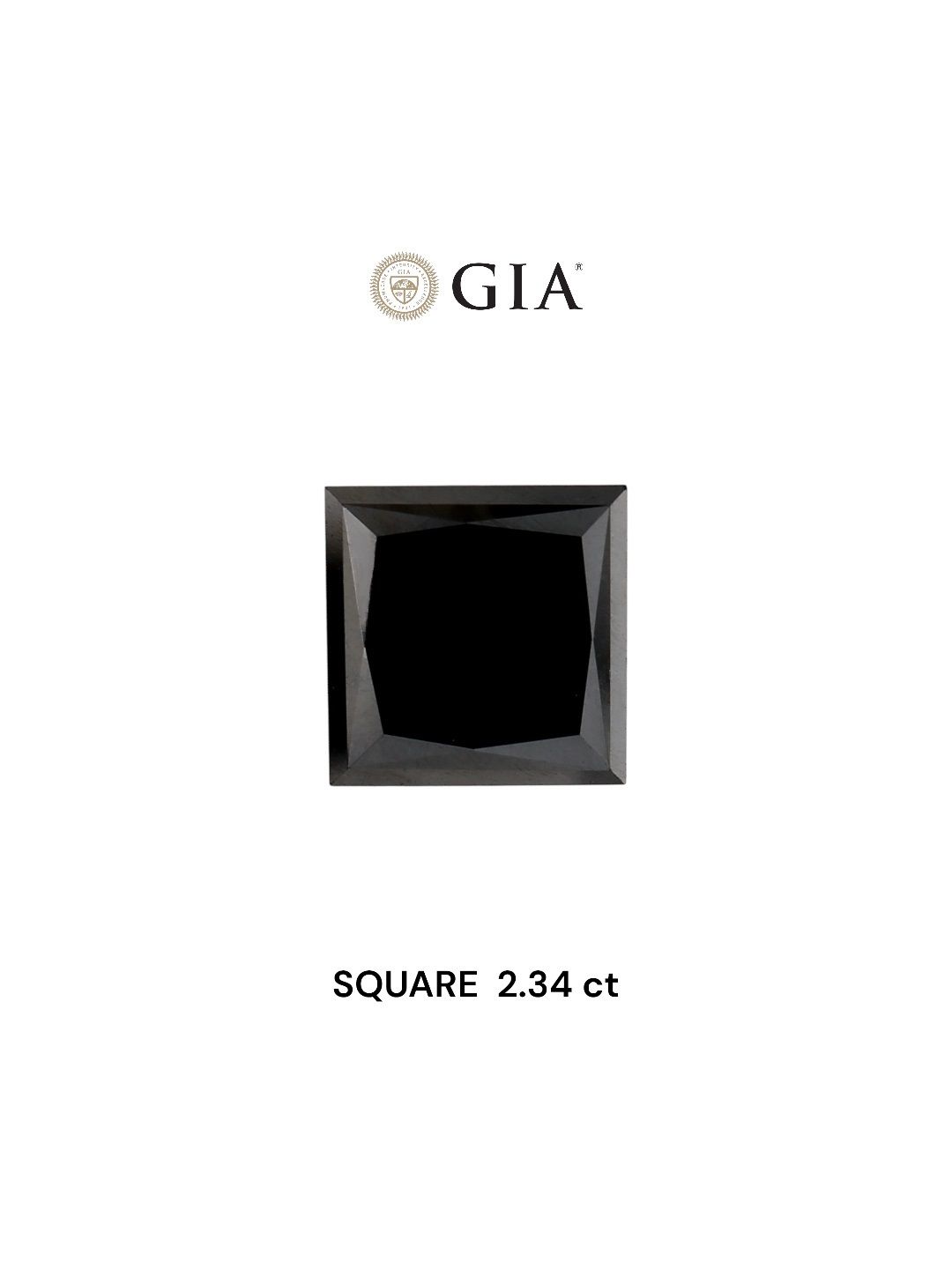 Diament 2.34 ct Fancy Black/VVS2
