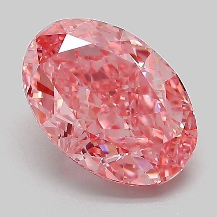 2.10 ct. oval Lab Grown Diamond front image