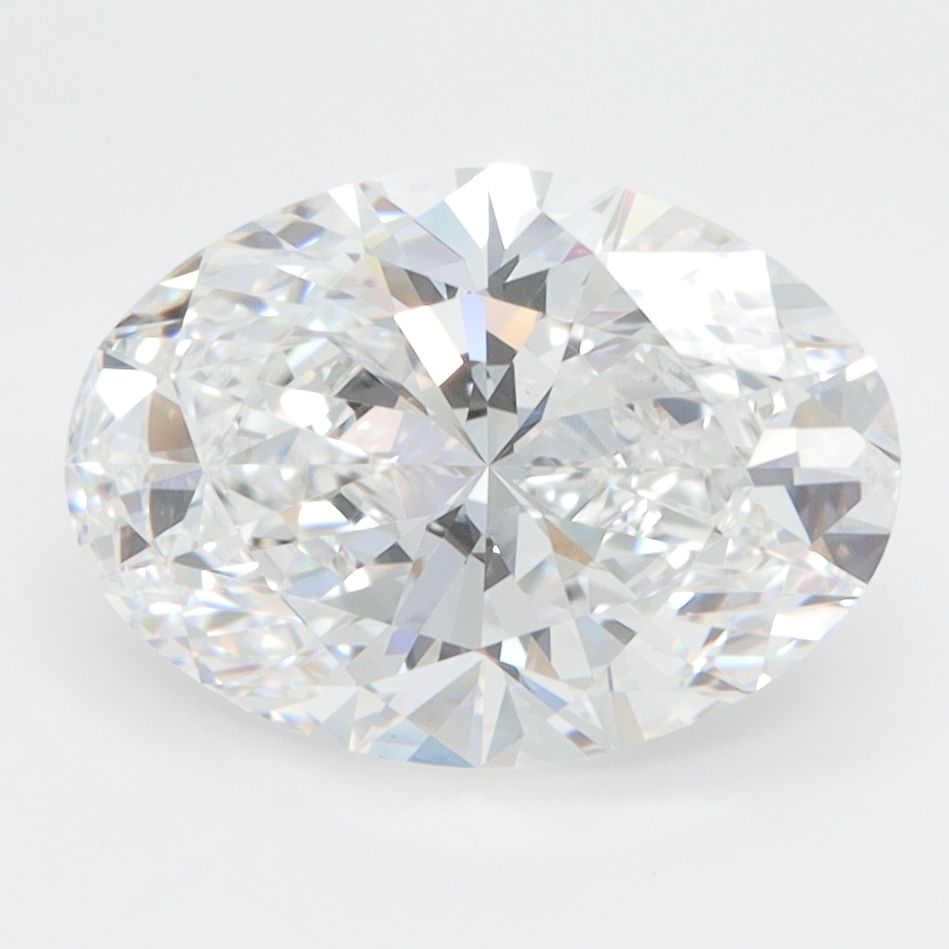 3.01 ct. oval Lab Grown Diamond front image