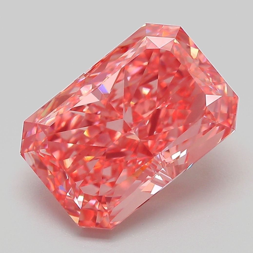 5.11 ct. radiant Lab Grown Diamond front image