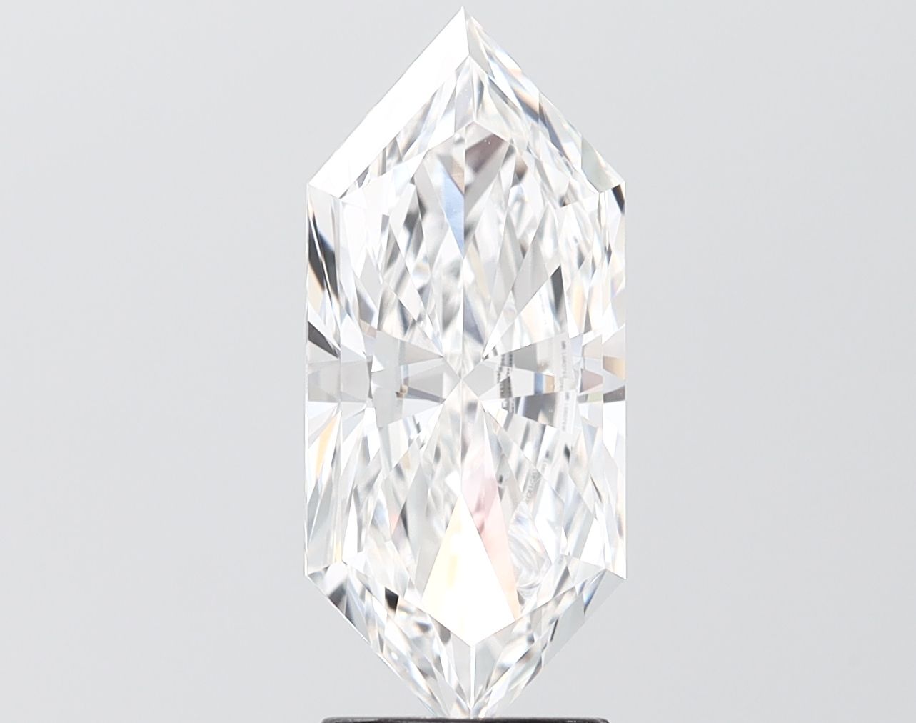 3.04 ct lab-grown Hexagonal Diamond