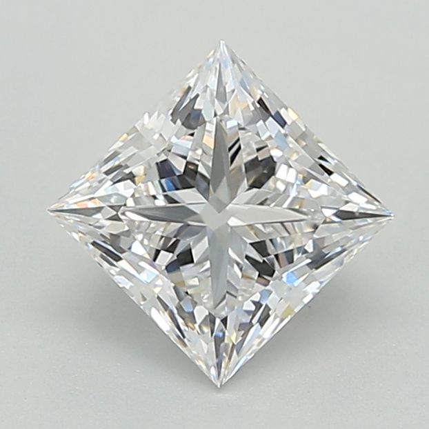 1.55 ct lab-grown Princess Diamond