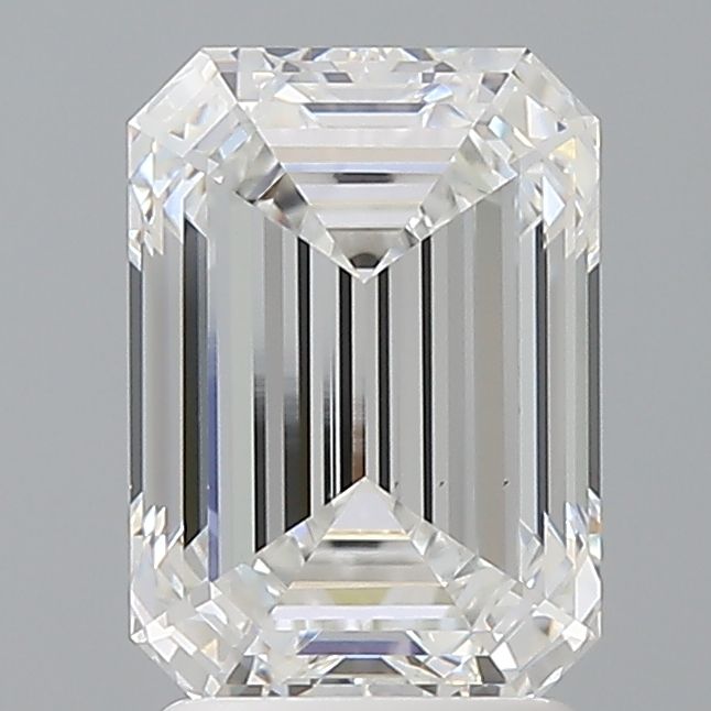 2.57 ct. emerald Lab Grown Diamond front image