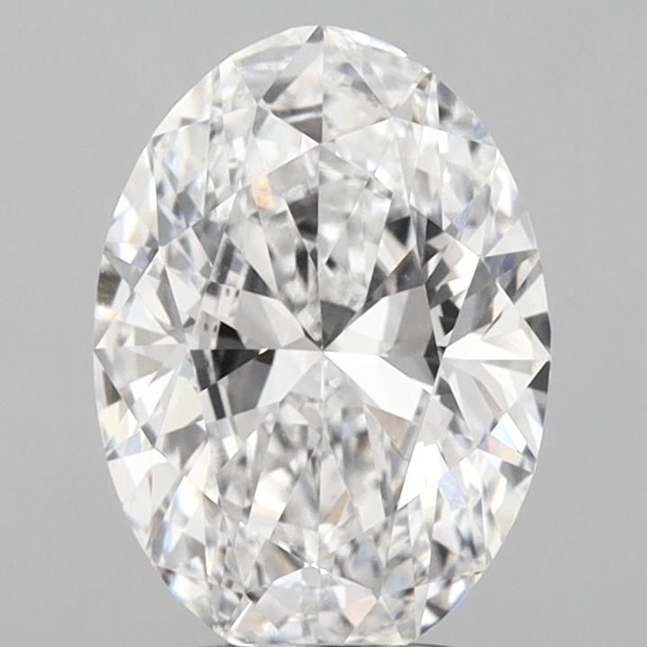2.01 ct. oval Lab Grown Diamond front image