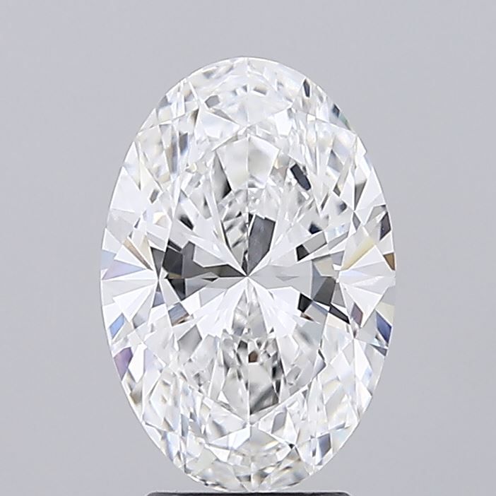 3.02 ct. oval Lab Grown Diamond front image