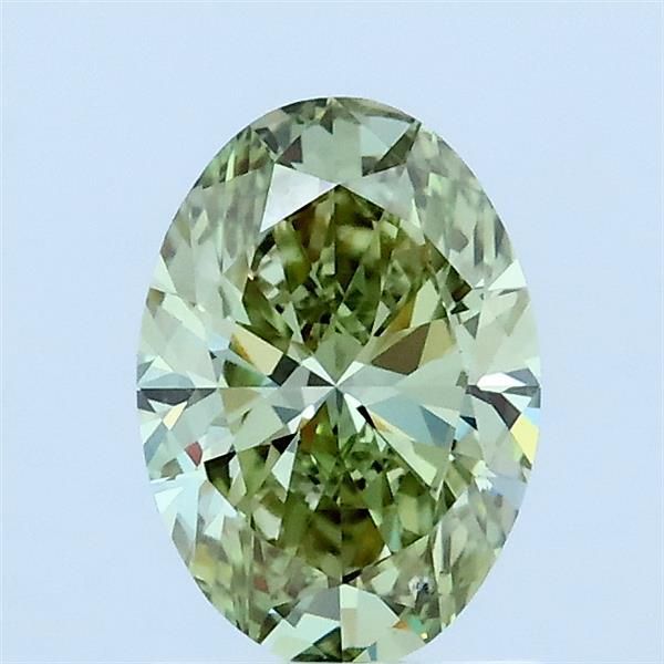 1.0 CT Fancy Intense Green OVAL