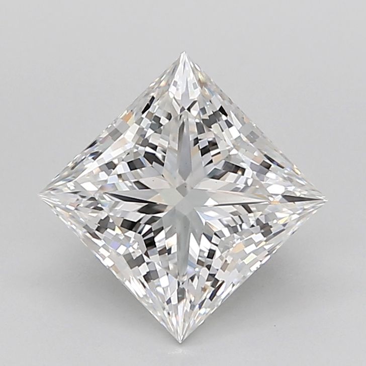 2.55 ct. princess Lab Grown Diamond front image