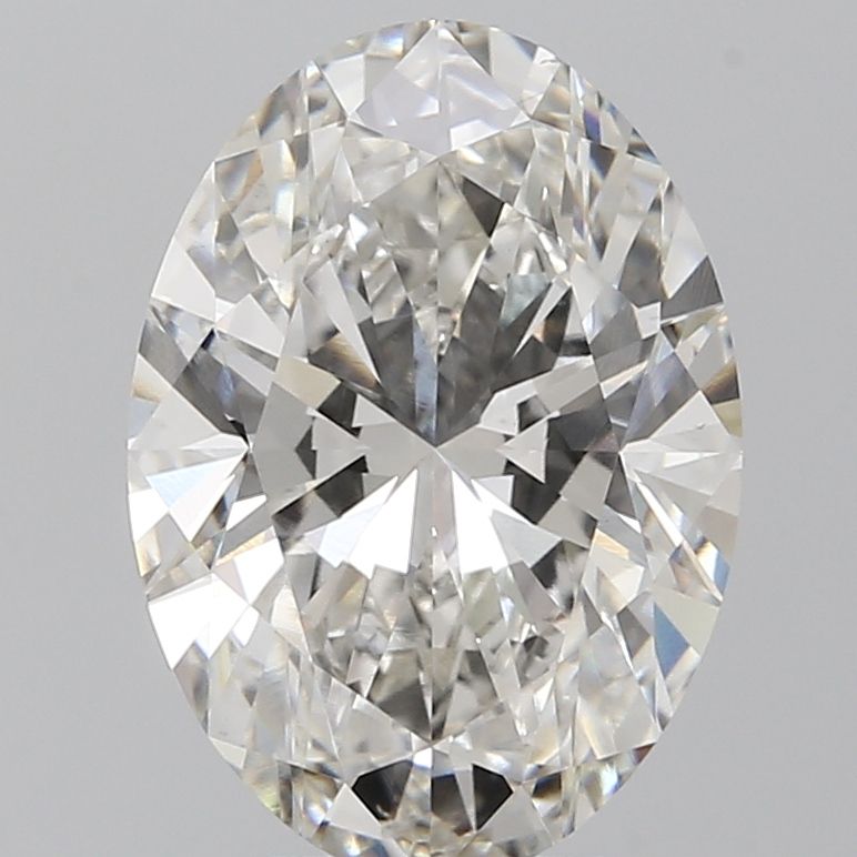 5.06 ct. oval Lab Grown Diamond front image