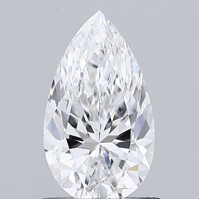 1 ct lab-grown Pear Diamond