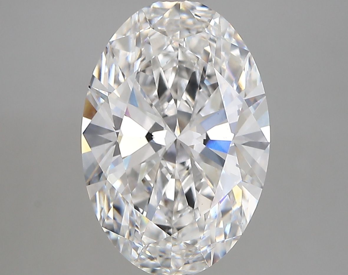 4.09 ct. oval Lab Grown Diamond front image