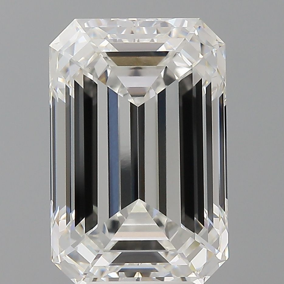 7.10 ct. emerald Lab Grown Diamond front image