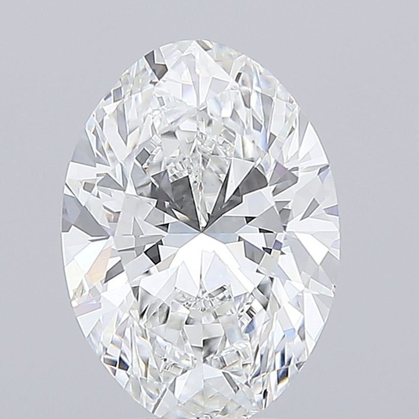 5.08 ct. oval Lab Grown Diamond front image